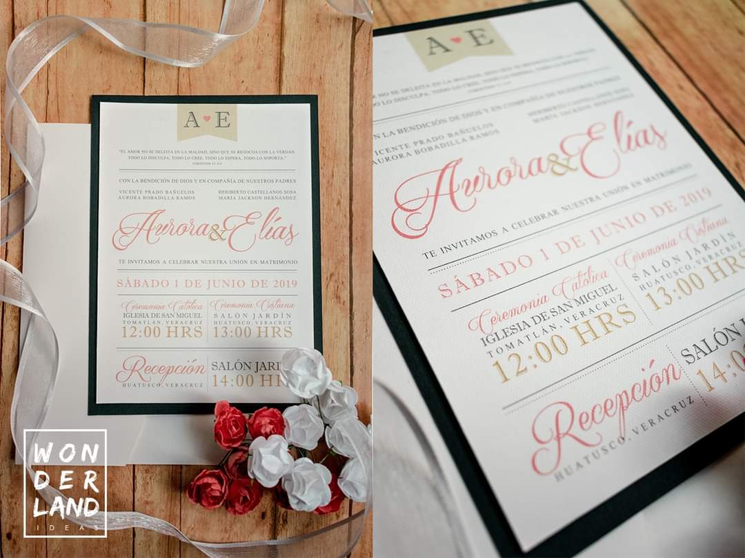 Invitacion de novios 